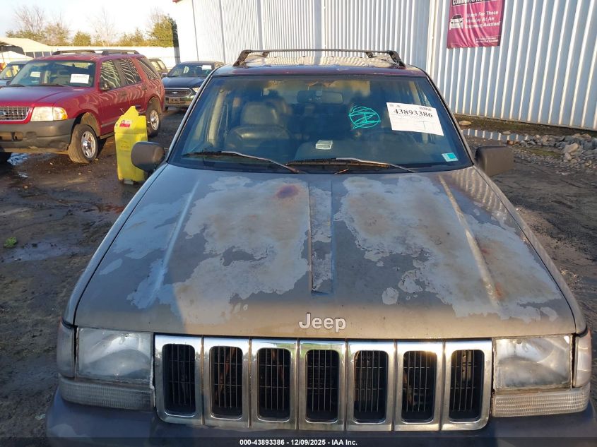 1996 Jeep Grand Cherokee Laredo VIN: 1J4GZ58S9TC320552 Lot: 43893386