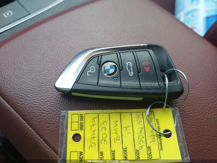 2023 BMW I4 Edrive40 VIN: WBY73AW0XPFN87042 Lot: 43893400