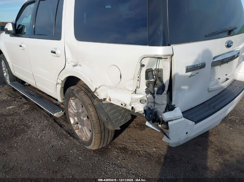 2014 Ford Expedition Limited VIN: 1FMJU2A54EEF61323 Lot: 43893415