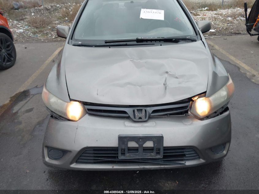 2006 Honda Civic Ex VIN: 2HGFG12876H524024 Lot: 43893426