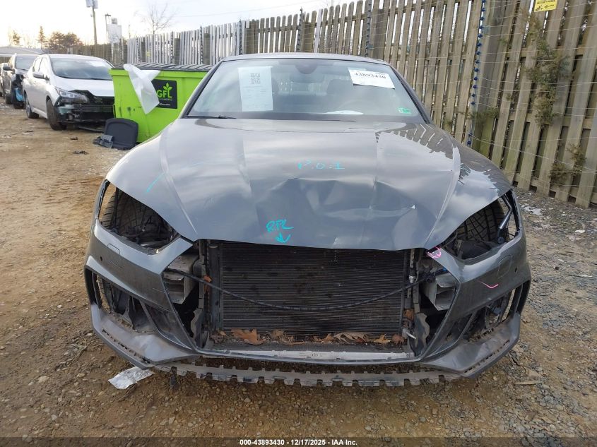 2019 Audi Rs 5 2.9T VIN: WUAPWAF52KA903174 Lot: 43893430