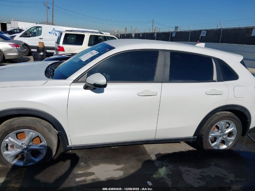 2025 Honda Hr-V 2Wd Lx VIN: 3CZRZ1H30SM720362 Lot: 43893435