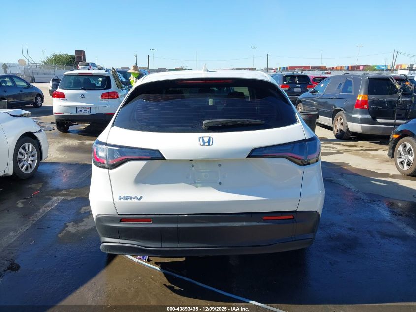 2025 Honda Hr-V 2Wd Lx VIN: 3CZRZ1H30SM720362 Lot: 43893435