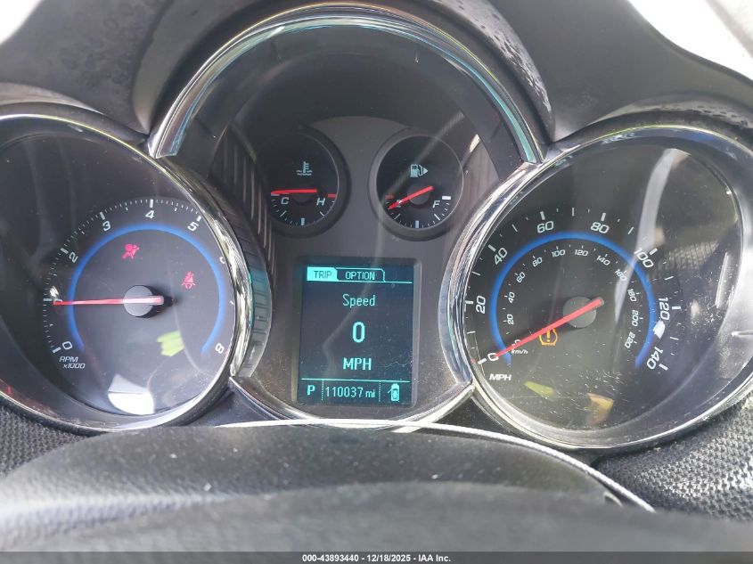 2016 Chevrolet Cruze Limited 1Lt Auto VIN: 1G1PE5SB4G7221154 Lot: 43893440