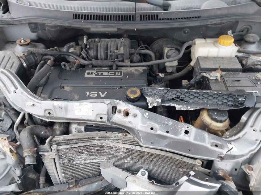 2008 Chevrolet Aveo Ls VIN: KL1TD56638B259759 Lot: 43893442