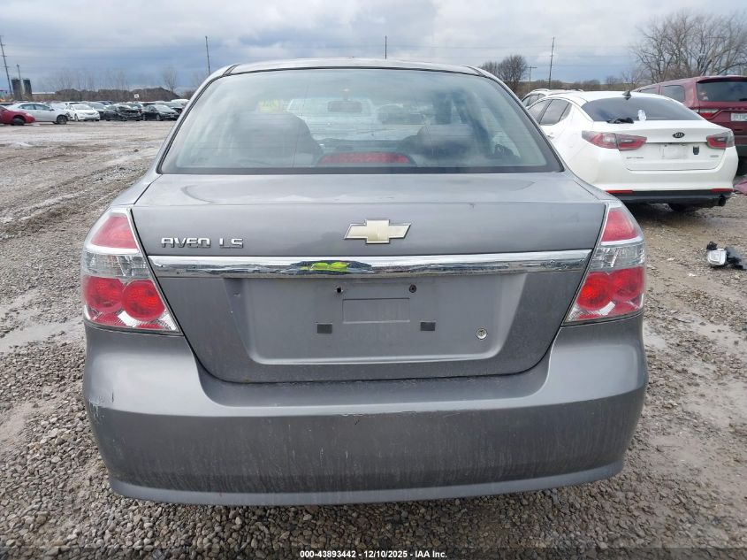 2008 Chevrolet Aveo Ls VIN: KL1TD56638B259759 Lot: 43893442