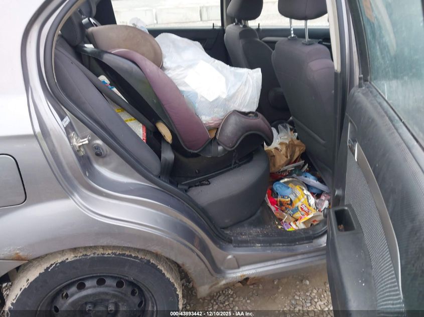 2008 Chevrolet Aveo Ls VIN: KL1TD56638B259759 Lot: 43893442