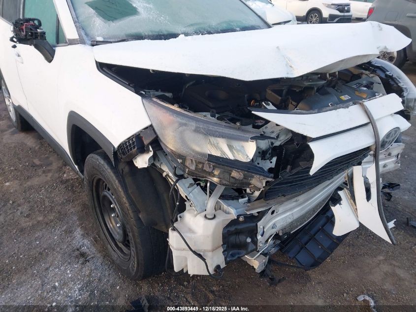 2021 Toyota Rav4 Le VIN: 2T3G1RFV0MW213387 Lot: 43893449