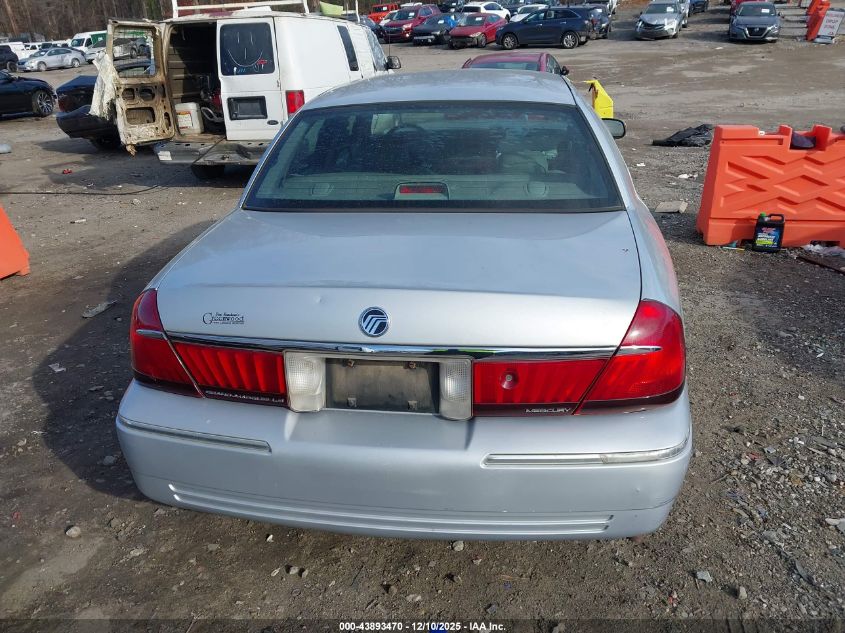 2002 Mercury Grand Marquis Ls VIN: 2MEFM75W52X617675 Lot: 43893470