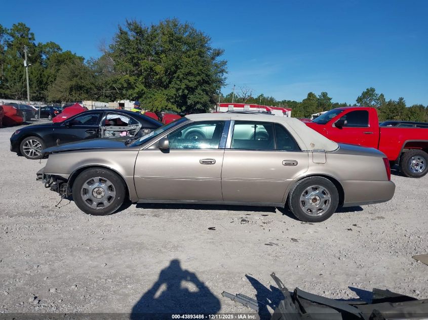 2001 Cadillac Deville Standard VIN: 1G6KD54YX1U101277 Lot: 43893486