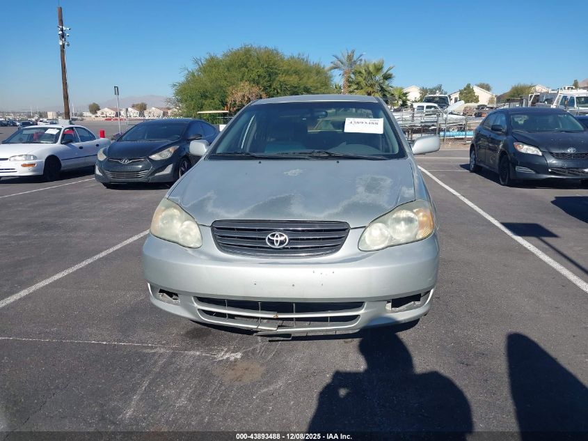 2003 Toyota Corolla Le VIN: JTDBR32E530008821 Lot: 43893488