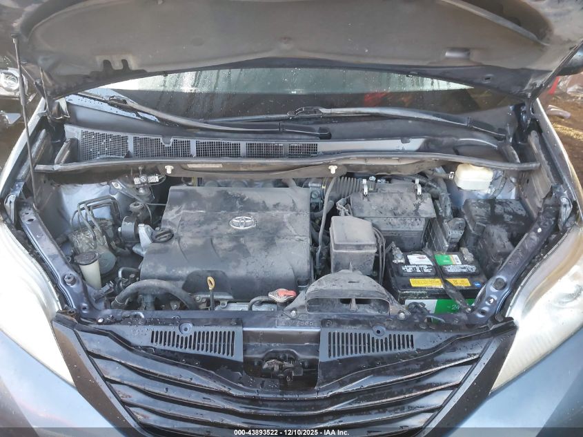 2016 Toyota Sienna L 7 Passenger VIN: 5TDZK3DC1GS730921 Lot: 43893522