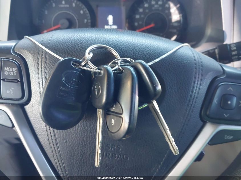 2016 Toyota Sienna L 7 Passenger VIN: 5TDZK3DC1GS730921 Lot: 43893522