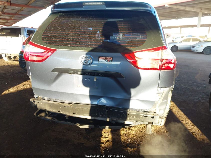 2016 Toyota Sienna L 7 Passenger VIN: 5TDZK3DC1GS730921 Lot: 43893522