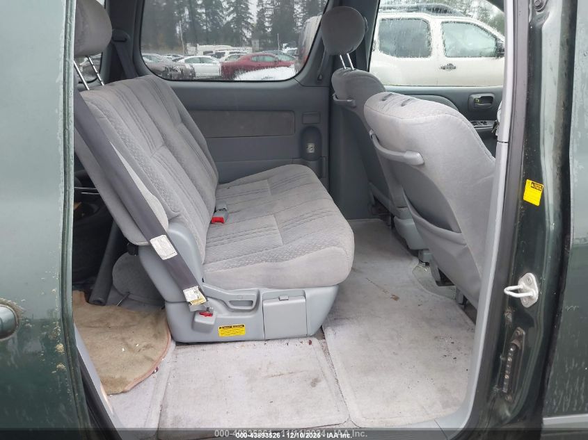 2001 Toyota Sienna Ce VIN: 4T3ZF19C31U383020 Lot: 43893526