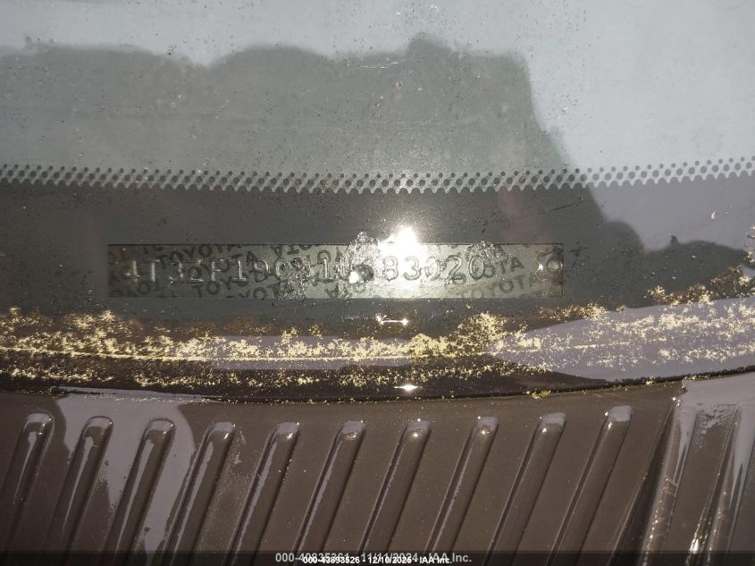 2001 Toyota Sienna Ce VIN: 4T3ZF19C31U383020 Lot: 43893526