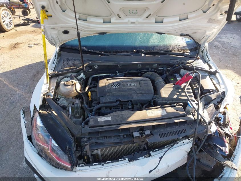 2019 Volkswagen Golf Gti 2.0T Autobahn/2.0T Rabbit Edition/2.0T S/2.0T Se VIN: 3VW5T7AU9KM037584 Lot: 43893534