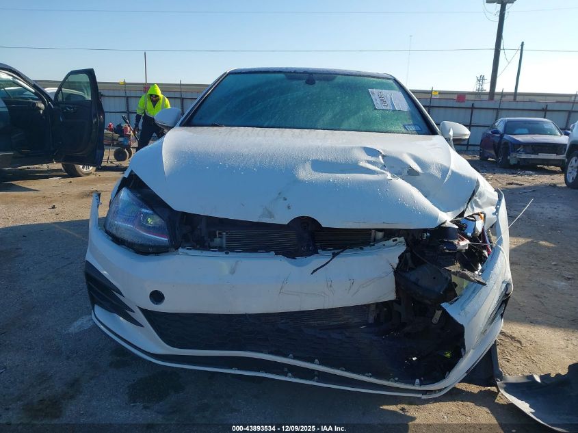 2019 Volkswagen Golf Gti 2.0T Autobahn/2.0T Rabbit Edition/2.0T S/2.0T Se VIN: 3VW5T7AU9KM037584 Lot: 43893534