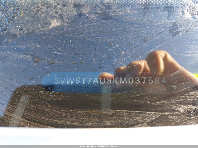 2019 Volkswagen Golf Gti 2.0T Autobahn/2.0T Rabbit Edition/2.0T S/2.0T Se VIN: 3VW5T7AU9KM037584 Lot: 43893534