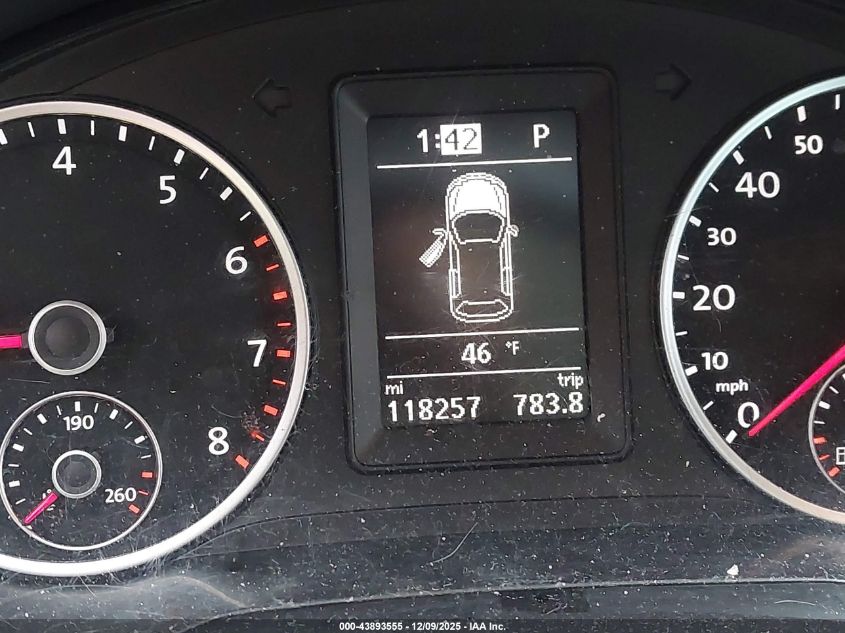 2013 Volkswagen Tiguan Se VIN: WVGAV3AX5DW563398 Lot: 43893555