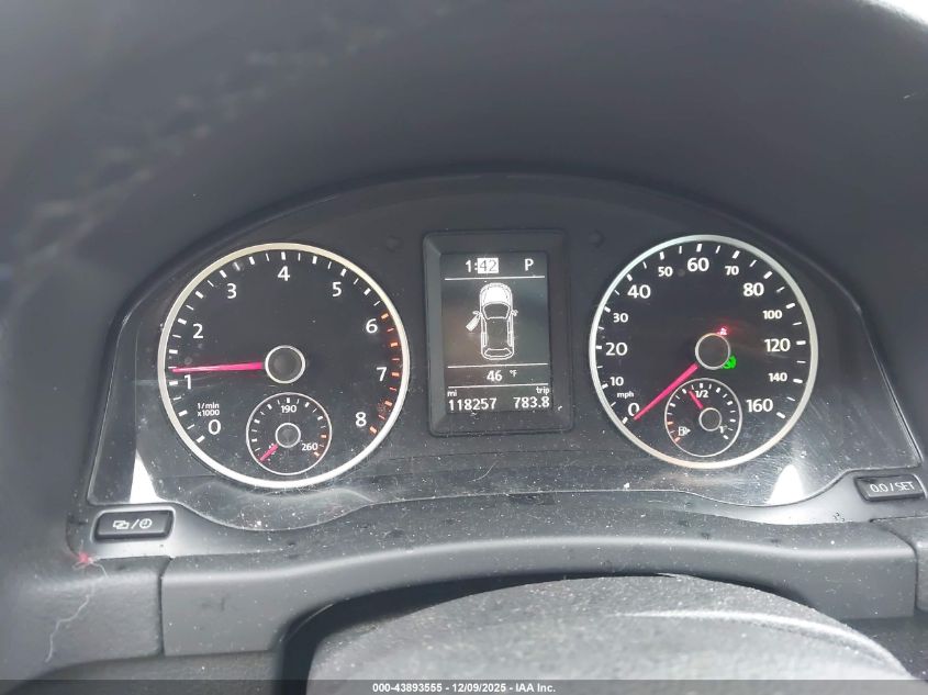 2013 Volkswagen Tiguan Se VIN: WVGAV3AX5DW563398 Lot: 43893555