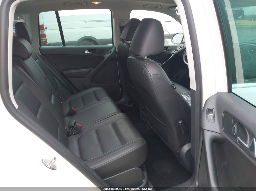 2013 Volkswagen Tiguan Se VIN: WVGAV3AX5DW563398 Lot: 43893555