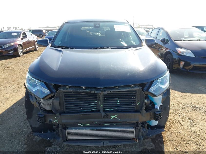 2020 Chevrolet Equinox Fwd Lt 1.5L Turbo VIN: 2GNAXKEV1L6116083 Lot: 43893563