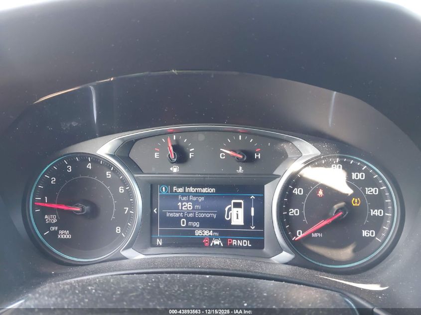 2020 Chevrolet Equinox Fwd Lt 1.5L Turbo VIN: 2GNAXKEV1L6116083 Lot: 43893563