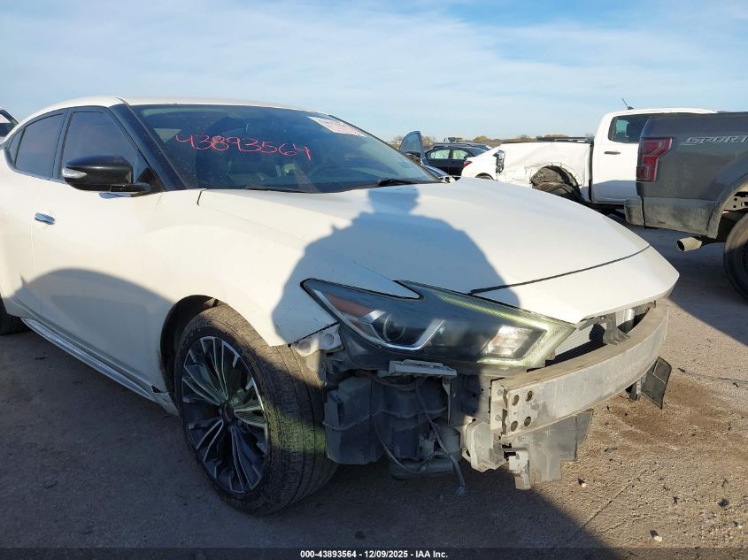 2016 Nissan Maxima 3.5 Sv VIN: 1N4AA6AP7GC436097 Lot: 43893564