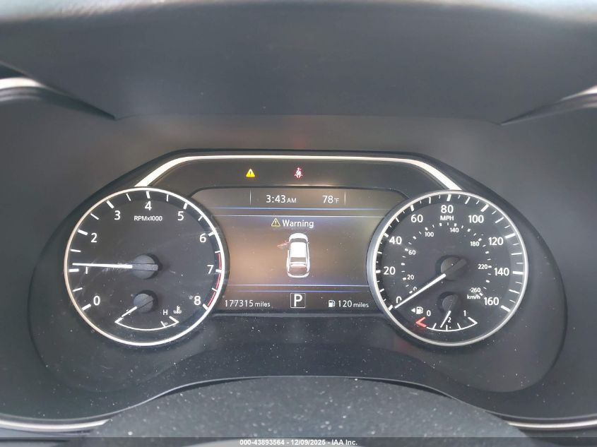 2016 Nissan Maxima 3.5 Sv VIN: 1N4AA6AP7GC436097 Lot: 43893564