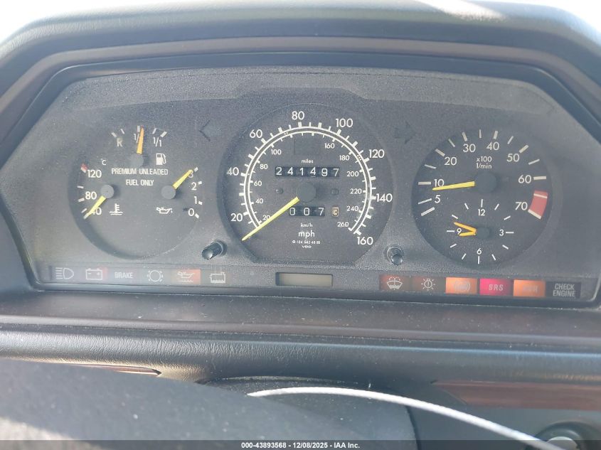 1994 Mercedes-Benz E 320 VIN: WDBEA32E3RC103002 Lot: 43893568