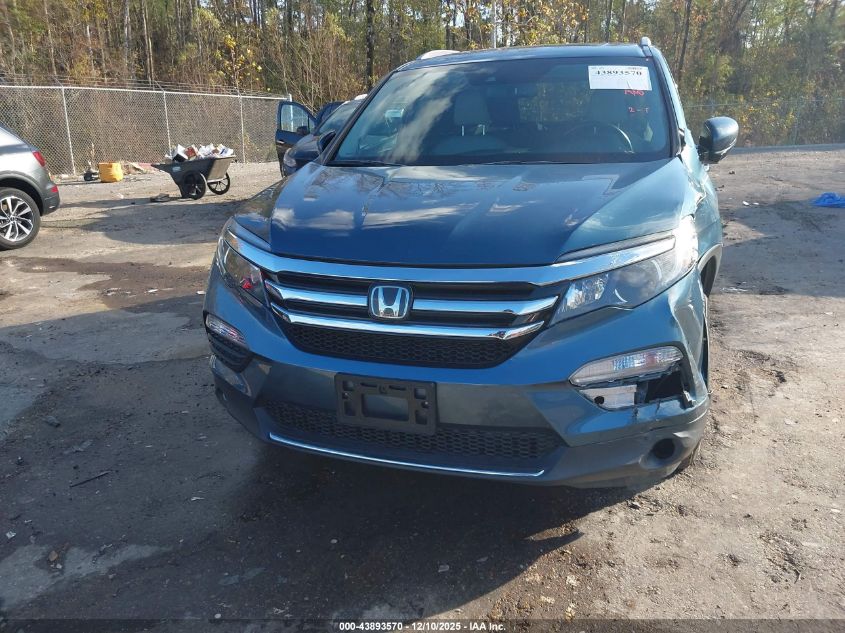2018 Honda Pilot Touring VIN: 5FNYF5H99JB014175 Lot: 43893570
