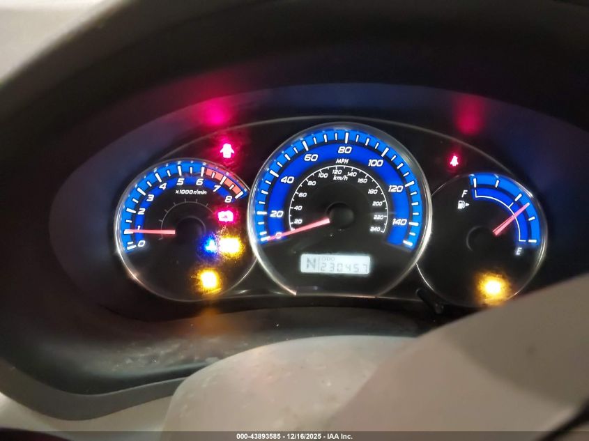 2009 Subaru Forester 2.5X VIN: JF2SH61629H752564 Lot: 43893585