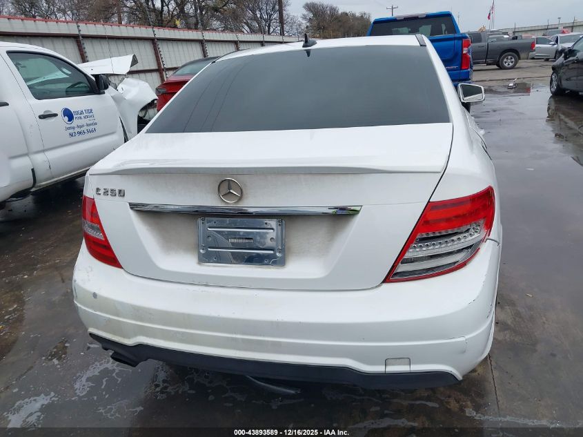 2014 Mercedes-Benz C 250 Sport VIN: WDDGF4HB0EA962283 Lot: 43893589