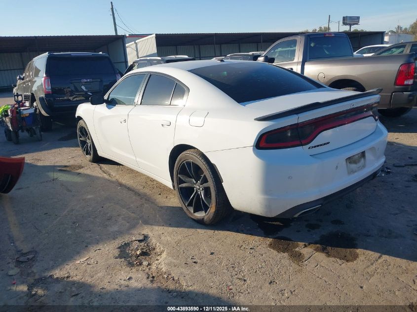 2018 Dodge Charger Sxt Rwd VIN: 2C3CDXBG4JH187068 Lot: 43893590