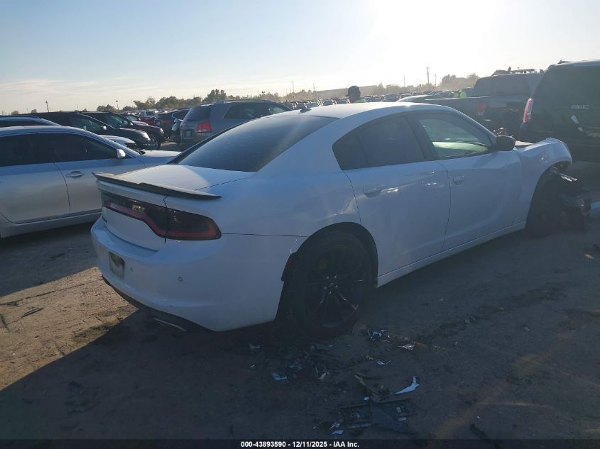 2018 Dodge Charger Sxt Rwd VIN: 2C3CDXBG4JH187068 Lot: 43893590