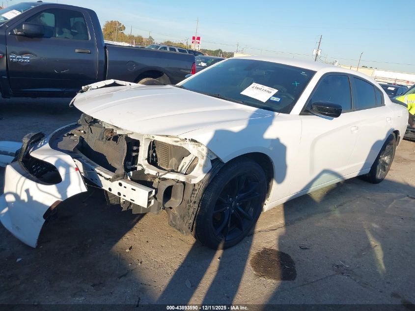 2018 Dodge Charger Sxt Rwd VIN: 2C3CDXBG4JH187068 Lot: 43893590