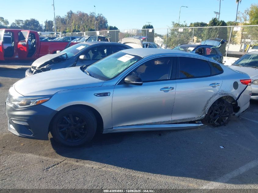 2019 Kia Optima Lx VIN: 5XXGT4L39KG347654 Lot: 43893593