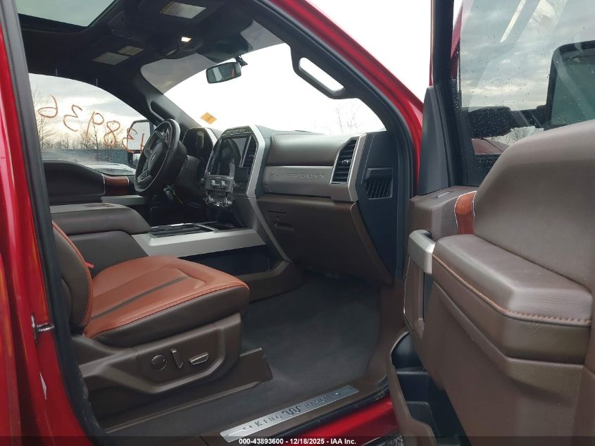 2022 Ford F-250 King Ranch VIN: 1FT8W2BTXNEF53897 Lot: 43893600
