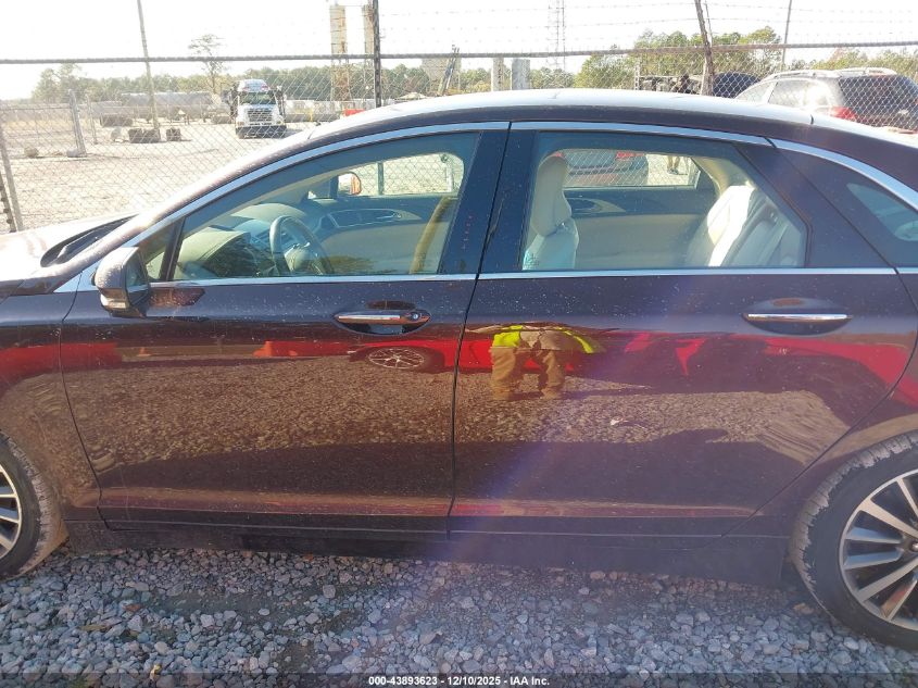 2019 Lincoln Mkz Reserve I VIN: 3LN6L5C93KR631896 Lot: 43893623