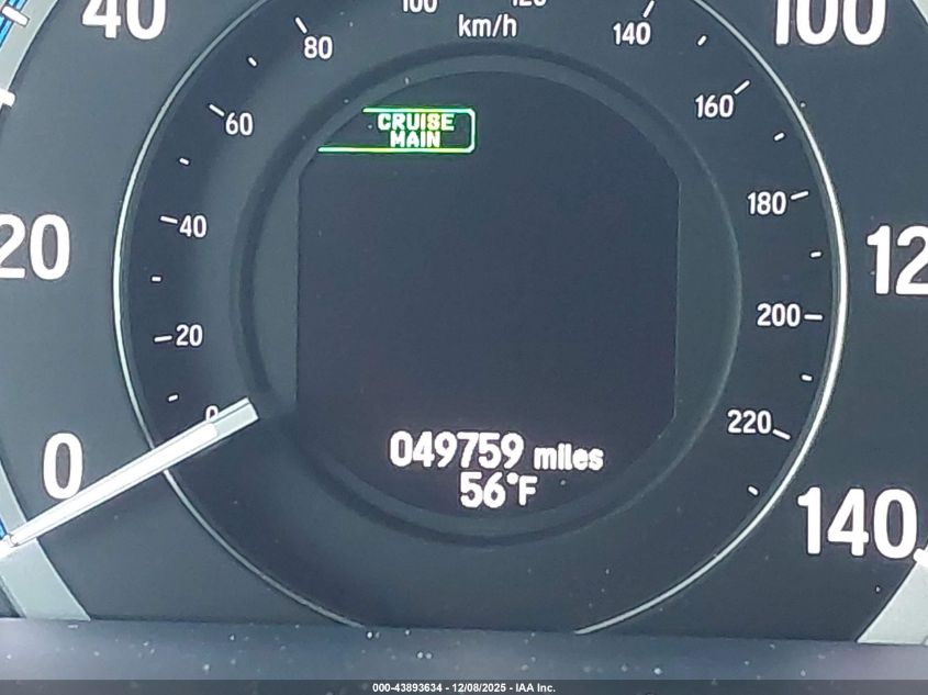 2015 Honda Accord Hybrid Ex-L VIN: 1HGCR6F51FA002367 Lot: 43893634