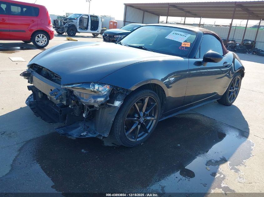 2018 Mazda Mx-5 Miata Club VIN: JM1NDAC73J0205354 Lot: 43893654