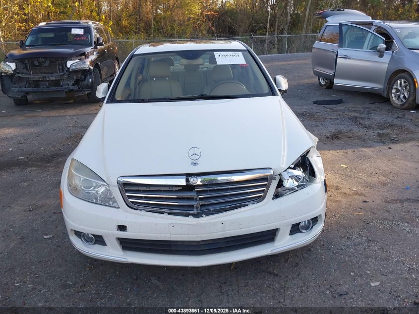 2008 Mercedes-Benz C 300 Luxury 4Matic VIN: WDDGF81X58F175656 Lot: 43893661