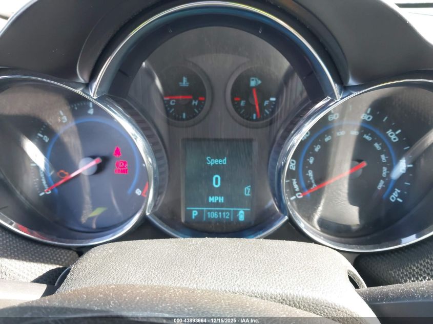 2011 Chevrolet Cruze 1Lt VIN: 1G1PF5S94B7237079 Lot: 43893664