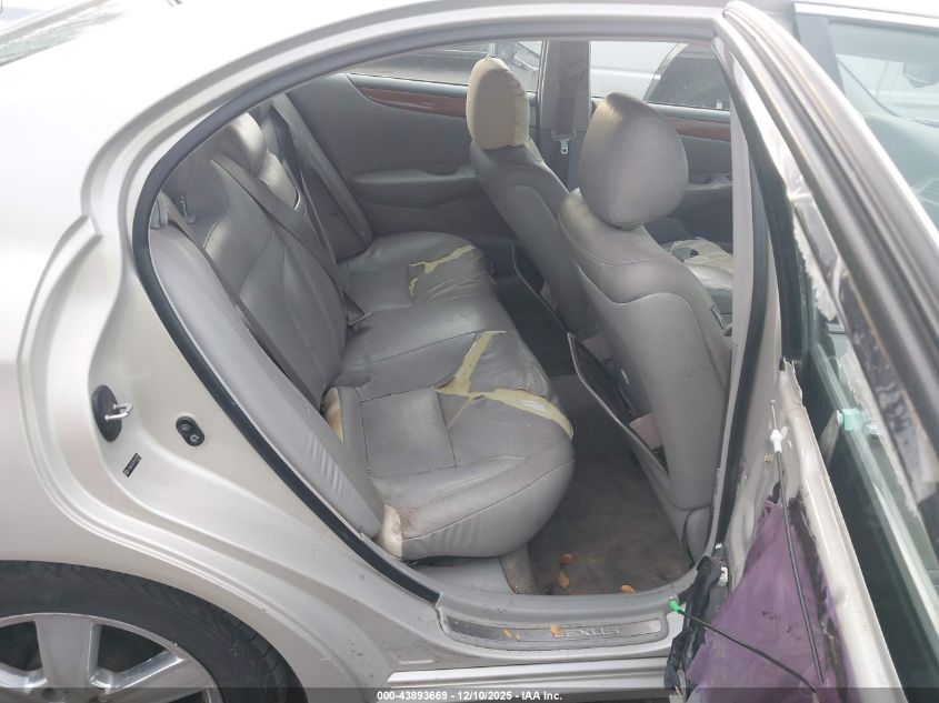 2005 Lexus Es 330 VIN: JTHBA30G755097985 Lot: 43893669