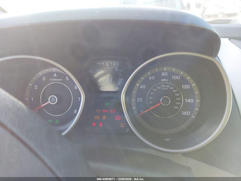 2013 Hyundai Elantra Gls VIN: KMHDH4AEXDU932051 Lot: 43893671