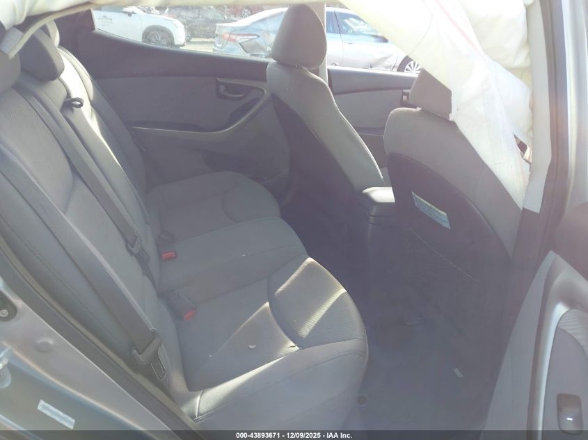 2013 Hyundai Elantra Gls VIN: KMHDH4AEXDU932051 Lot: 43893671