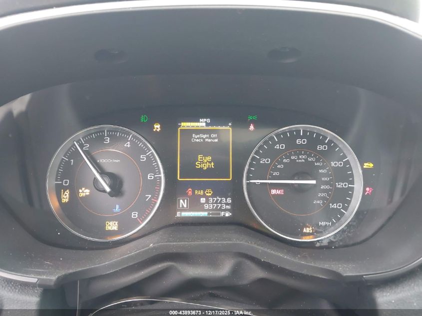 2019 Subaru Crosstrek 2.0I Limited VIN: JF2GTANC2KH306752 Lot: 43893673