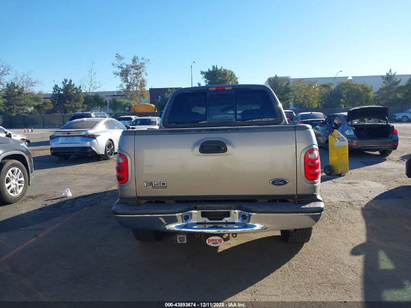 2002 Ford F-150 Lariat/Xlt VIN: 1FTRW07672KC07525 Lot: 43893674