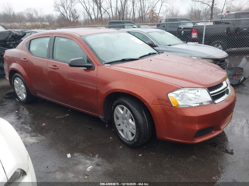 2012 Dodge Avenger Se
